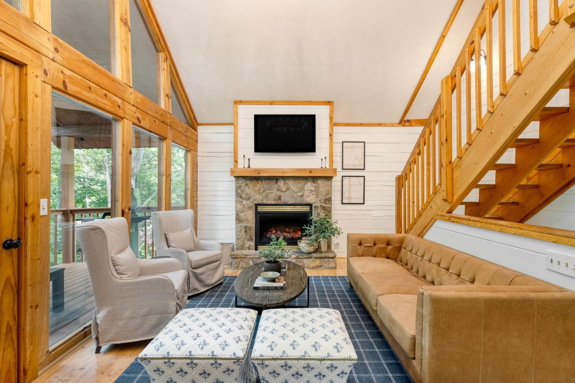 Foxview By Avantstaycabin 20Min From Pigeon Forge 개틀린버그 외부 사진