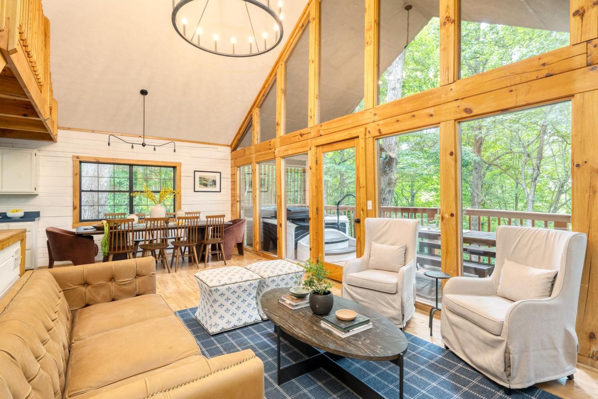 Foxview By Avantstaycabin 20Min From Pigeon Forge 개틀린버그 외부 사진