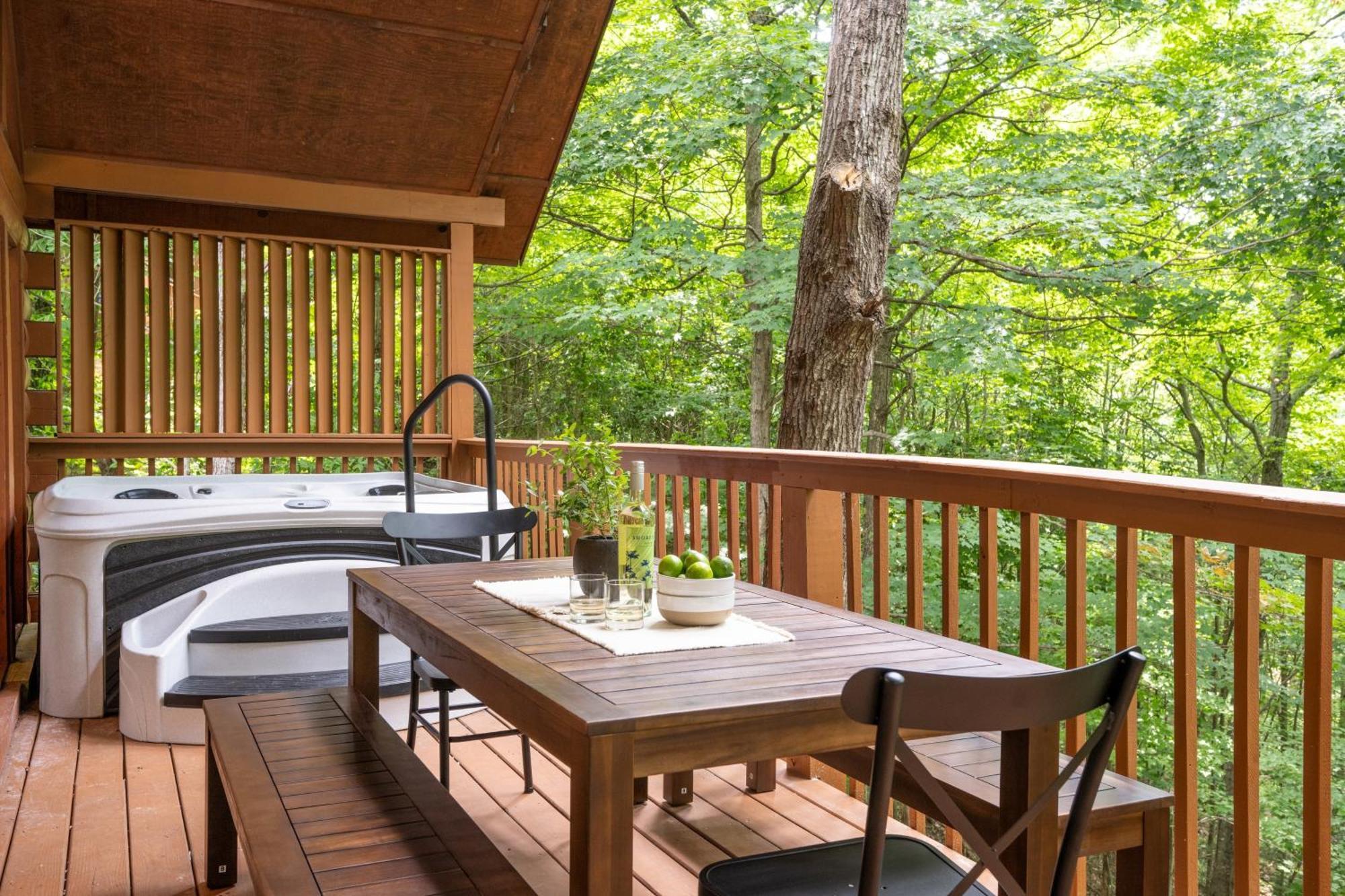 Foxview By Avantstaycabin 20Min From Pigeon Forge 개틀린버그 외부 사진