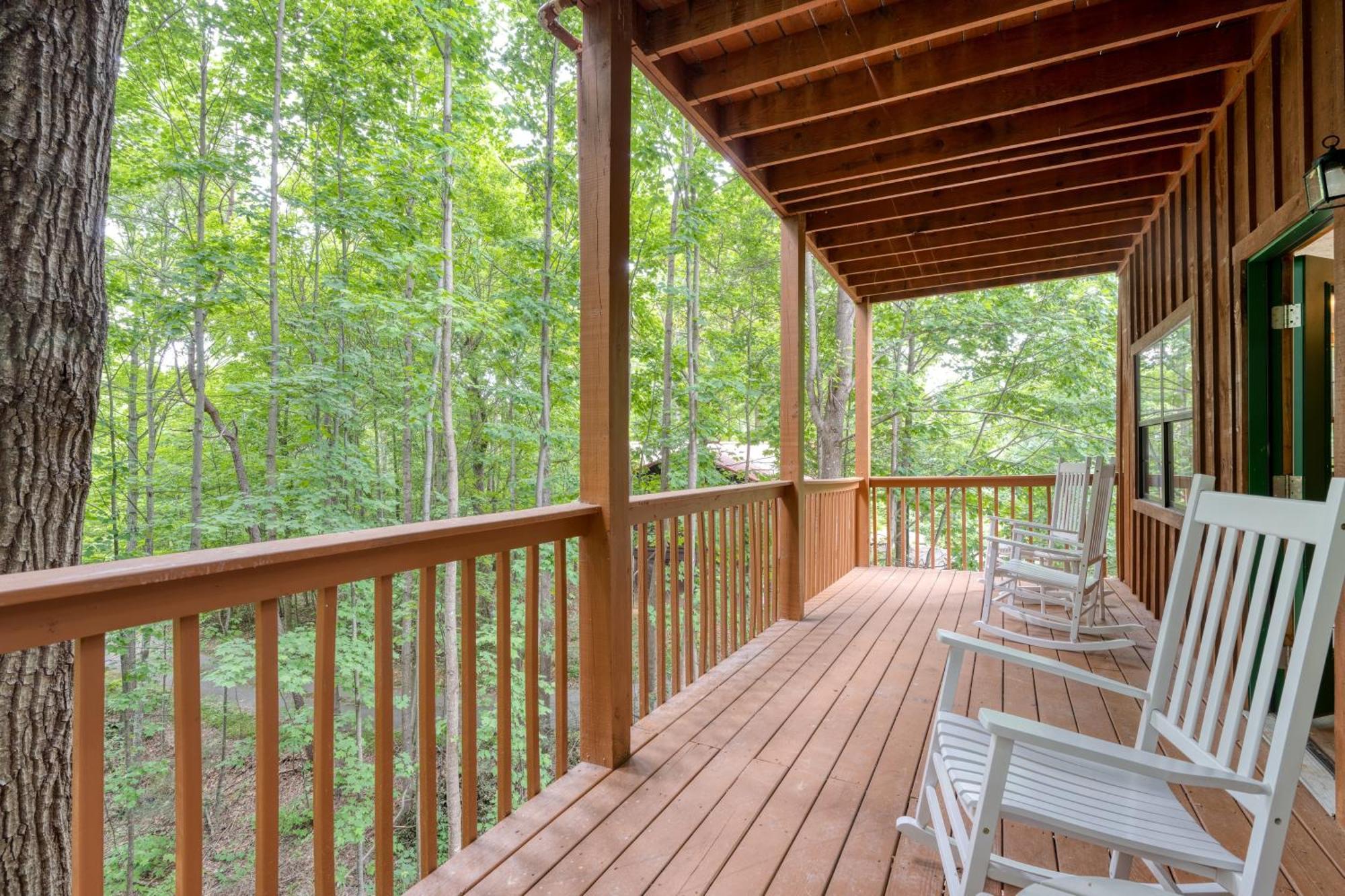 Foxview By Avantstaycabin 20Min From Pigeon Forge 개틀린버그 외부 사진